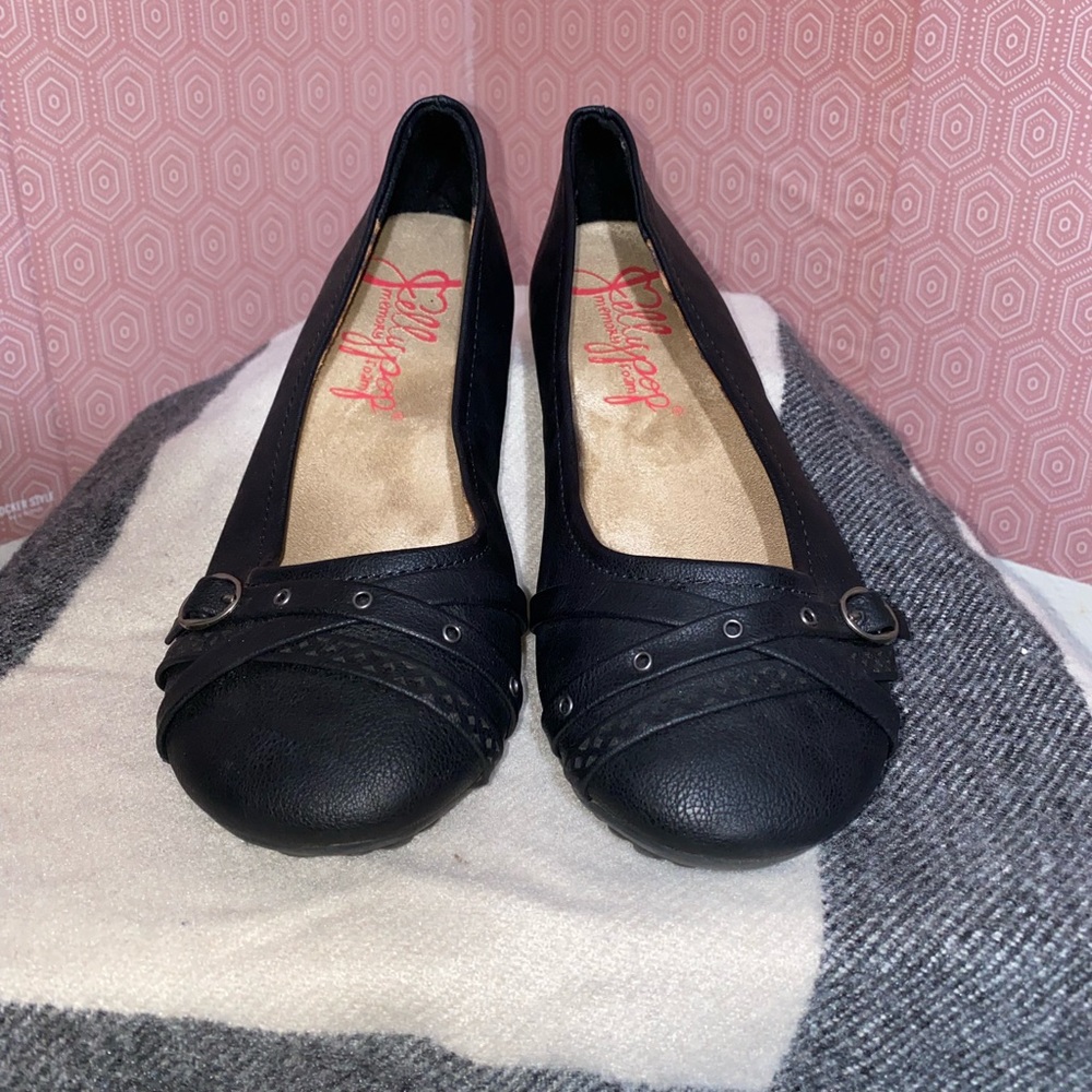 EUC Jellypop Dimitry Black Casual Flats - Size 8.5